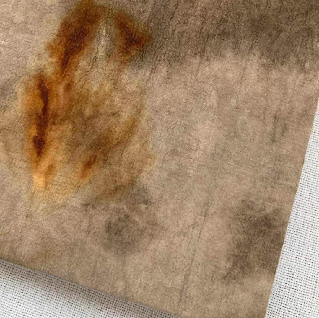 さびぬの 村上慶子 作家物 柿渋パネル モダンアートART錆布 茶室床の間茶道具