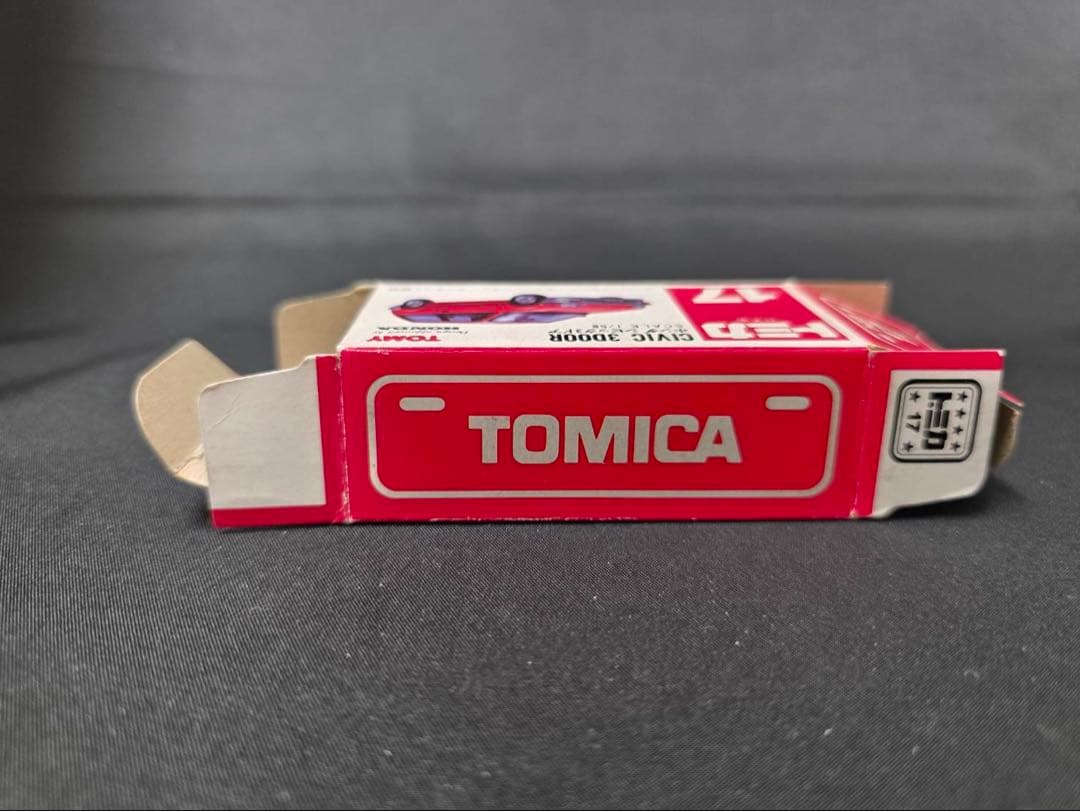 トミカ赤箱17ホンダ・シビック3ドア(日本製)小田急