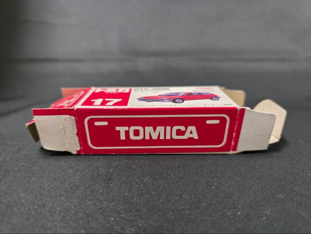 トミカ赤箱17ホンダ・シビック3ドア(日本製)小田急