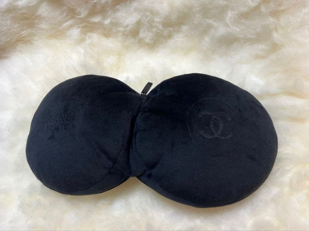 新品　値下げ交渉可能　シャネルノベルティ　旅行用アイマスク