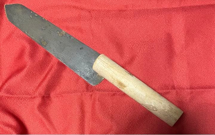 左官用鏝　長250㎜　巾60㎜　全長410mm 重250ｇ張通鏝　張通し鏝　こて