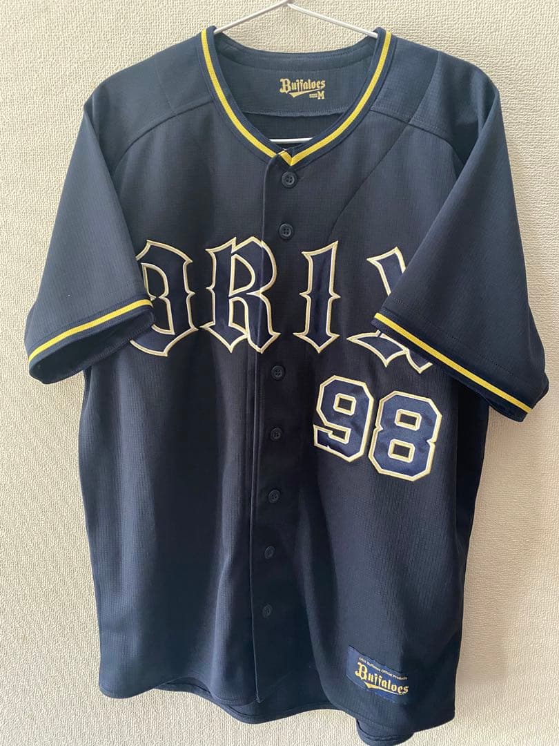 オリックスバファローズ　権田琉成選手　ユニフォーム　ビジター　Mサイズ