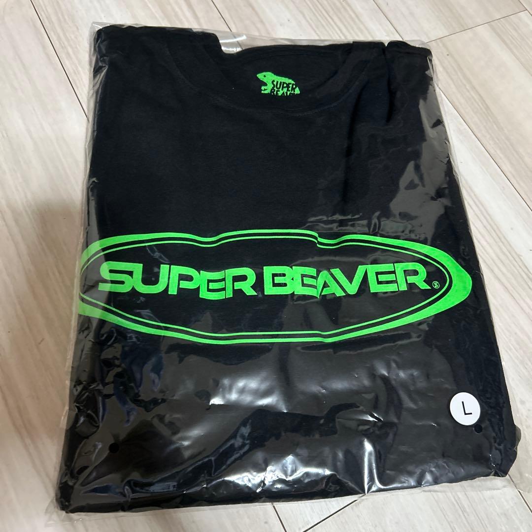 SUPER BEAVER スーパービーバー　SPACE ロンT ブラック L