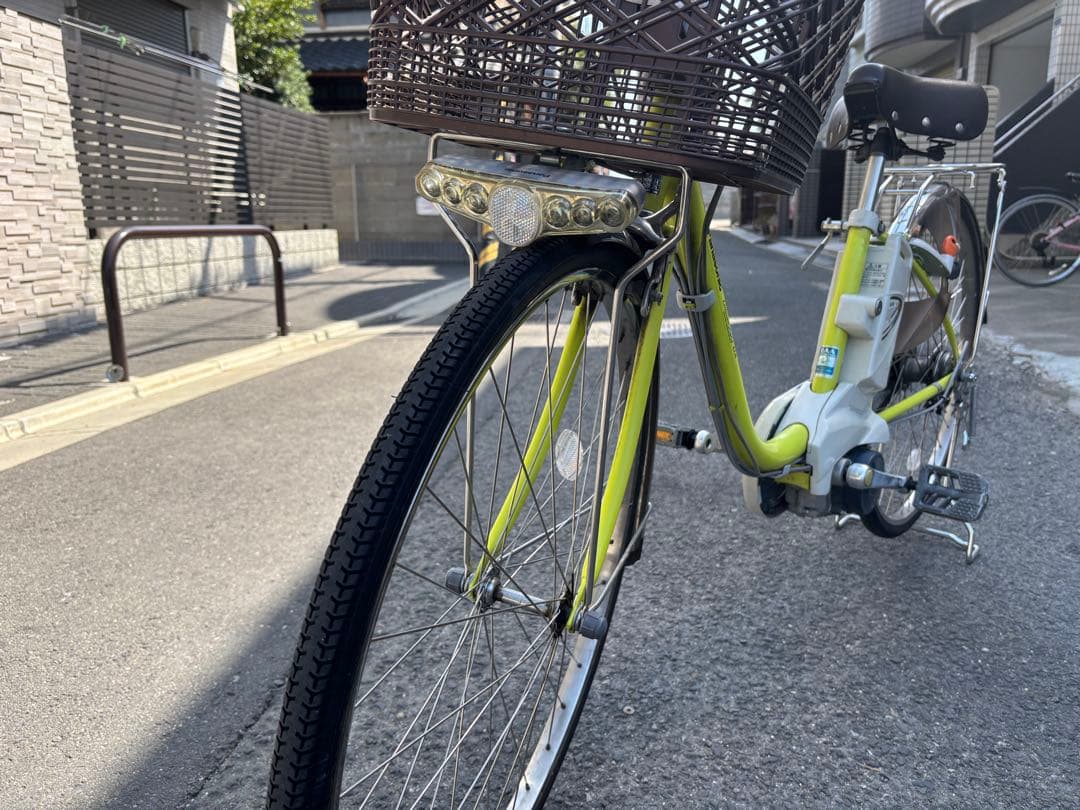 Panasonic ビビ・DX 電動アシスト自転車 グリーン