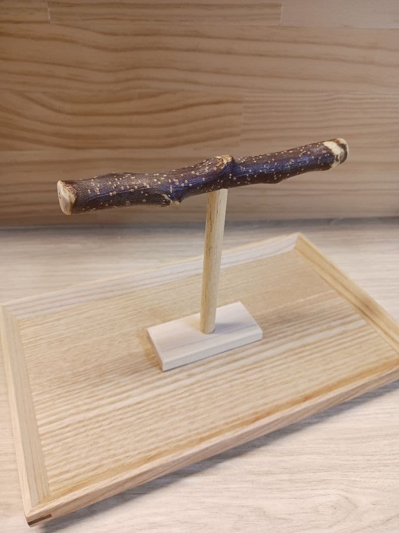 a7　止まり木　Tパーチ　☆　スタンド　バードトイ　3コセット