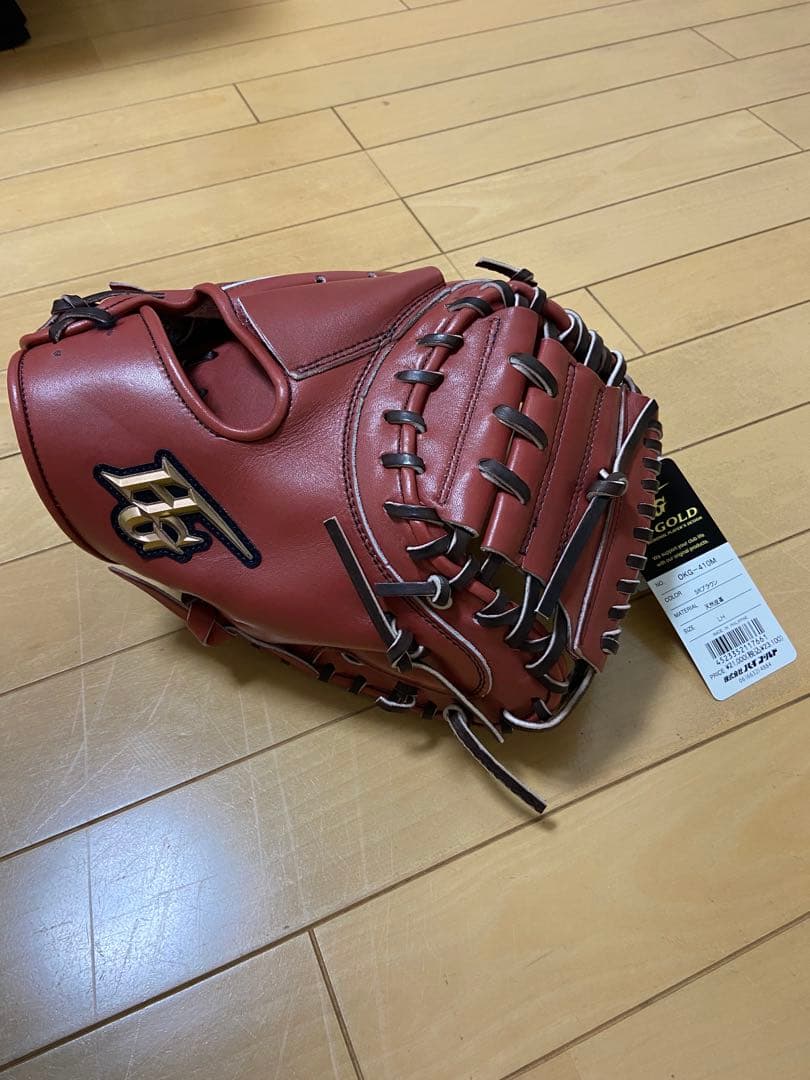 新品ハイゴールド　キャッチャーミット軟式