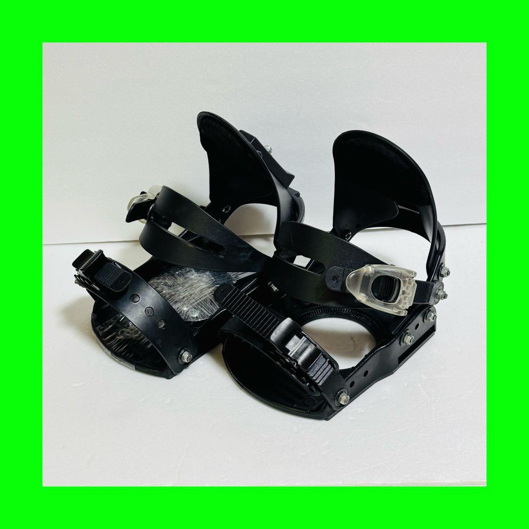 sサイズ　黒色ブラック スノーボード ビンディング格安激安レディースキッズ