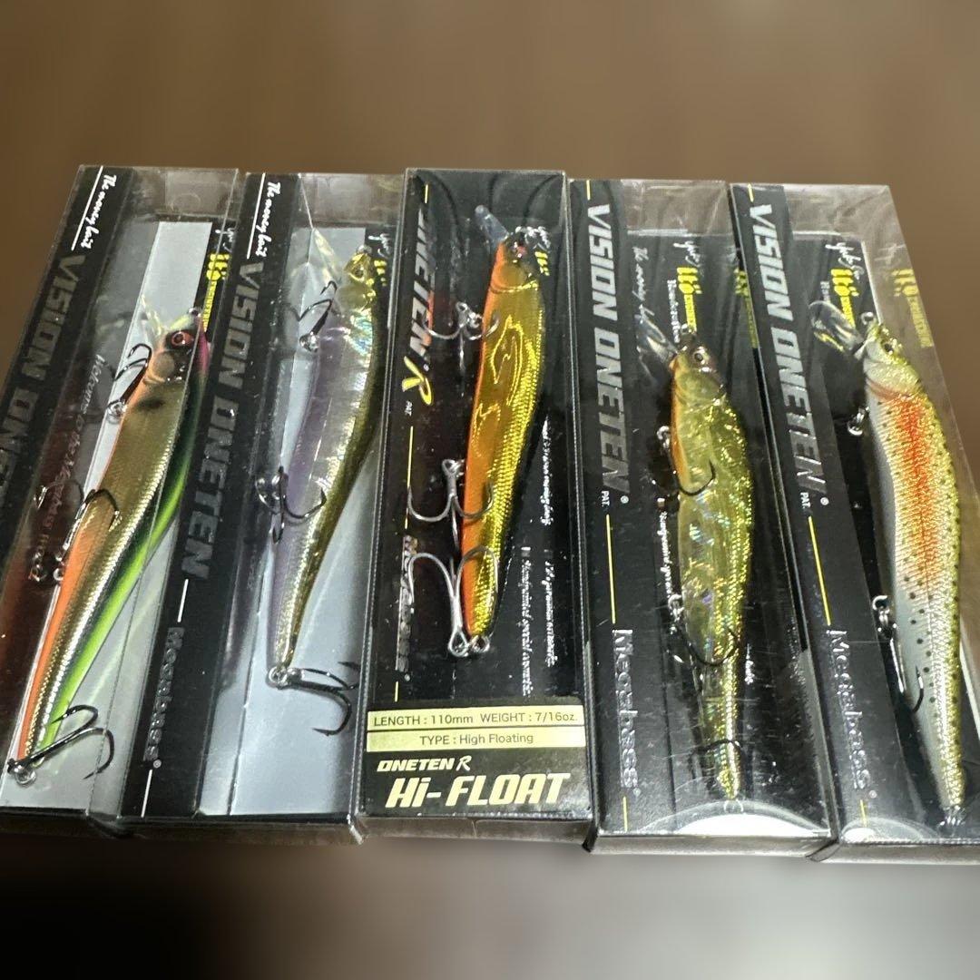 VISION ONETEN ハイフローティングミノー 4色セット