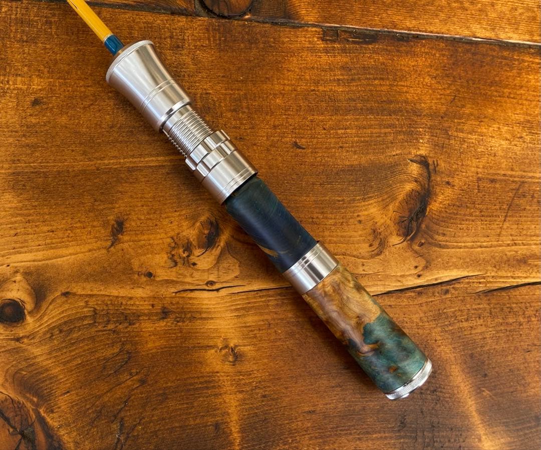 トラウトロッド　スピニング　502UL ウッドグリップ スタビライズドウッド