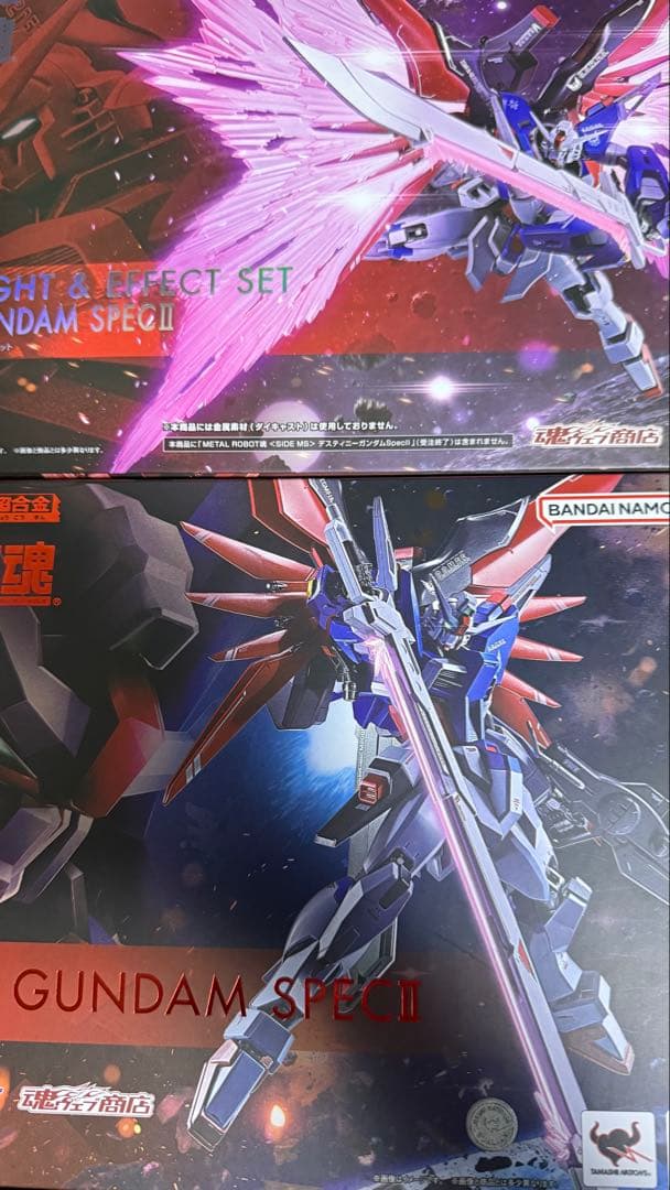 ガンダムSEED デスティニーガンダムspec II&光の翼エフェクト