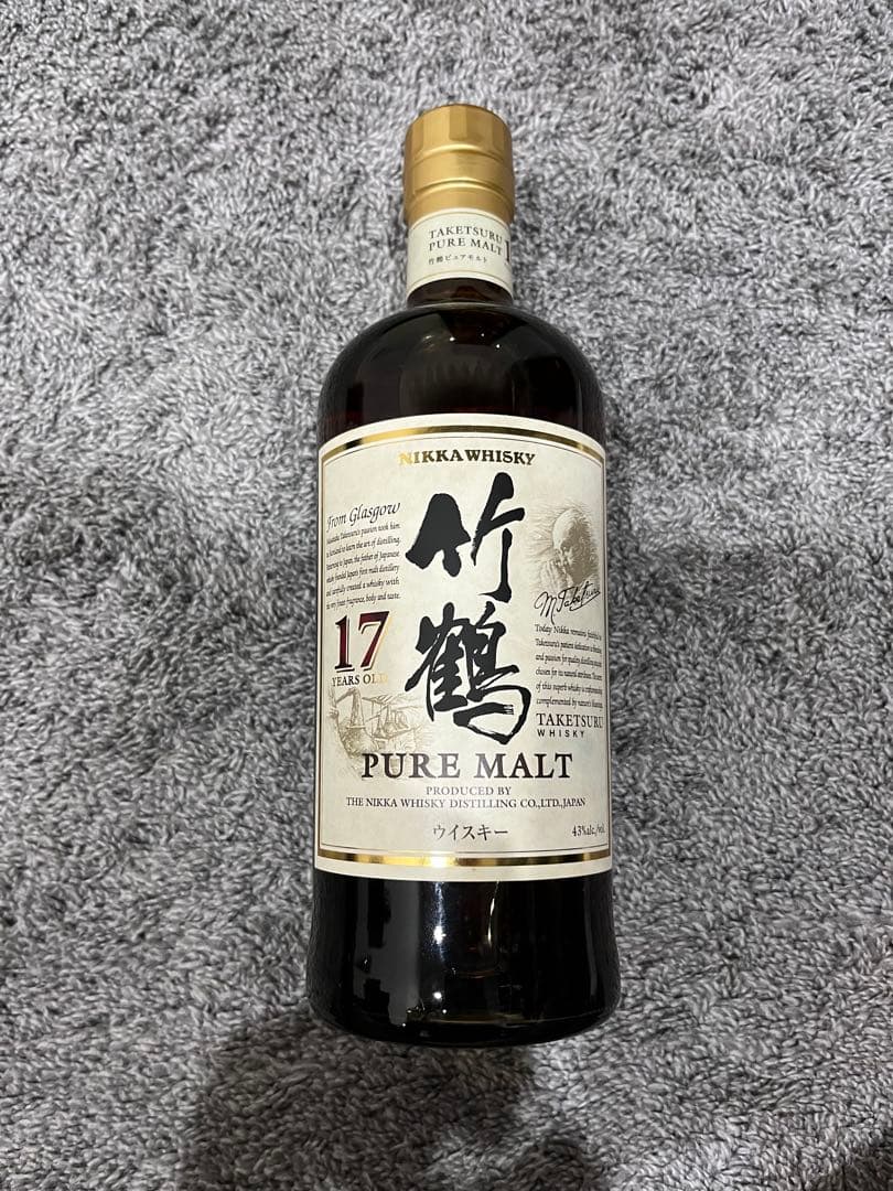 ニッカウイスキー 竹鶴 17年 ピュアモルト 700ml