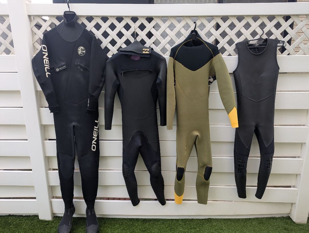 オニール & ビラボン 他 ウェットスーツセット