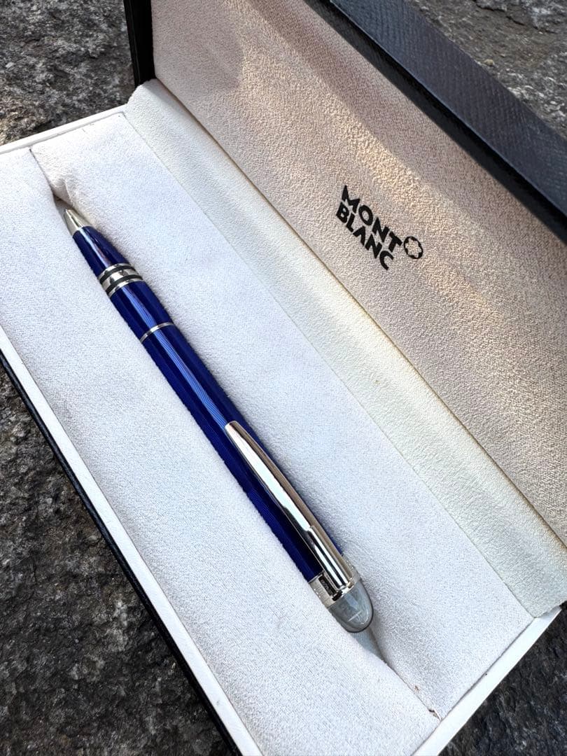 MONTBLANC モンブラン ボールペン スターウォーカー クールブルー