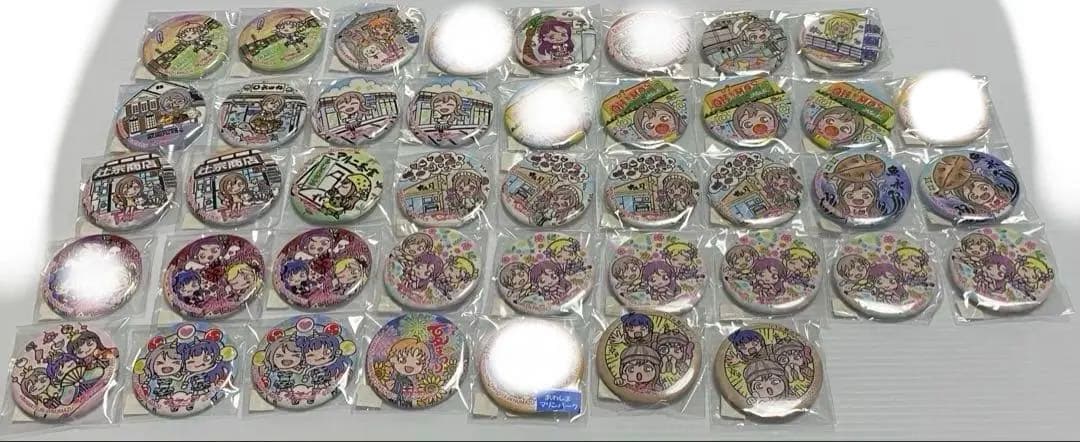 ラブライブサンシャイン　まちあるき缶バッジ　沼津