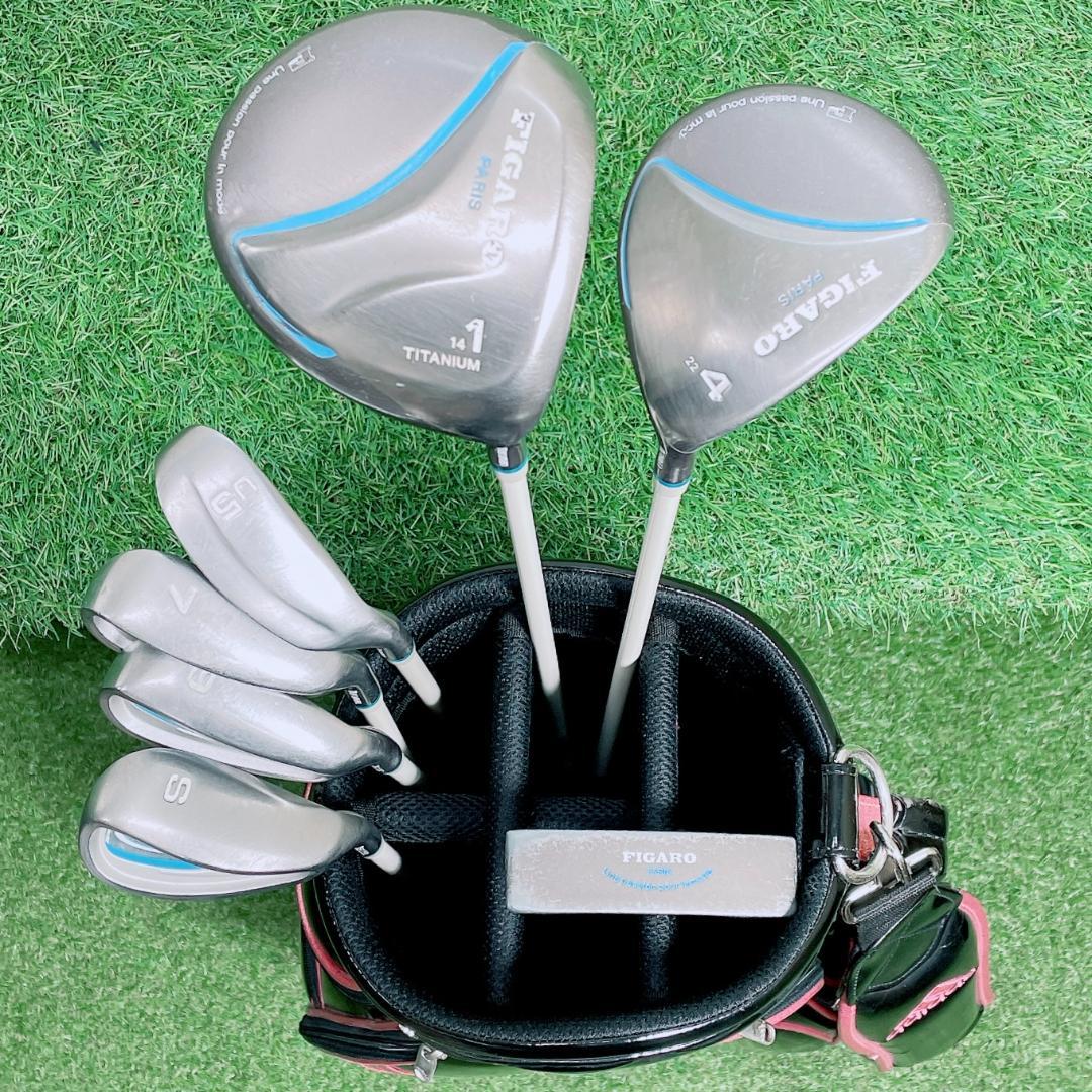 Maruman FIGARO レディース ゴルフクラブセット 7本　N2243