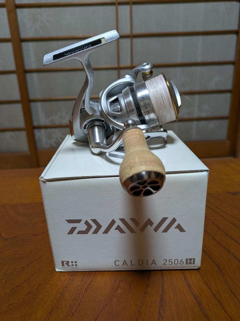今週撤収　DAIWA CALDIA 2506H リール 元箱付き