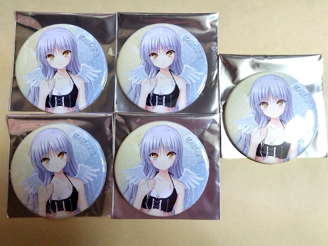 立華かなで Key Music Party 缶バッジ 5点