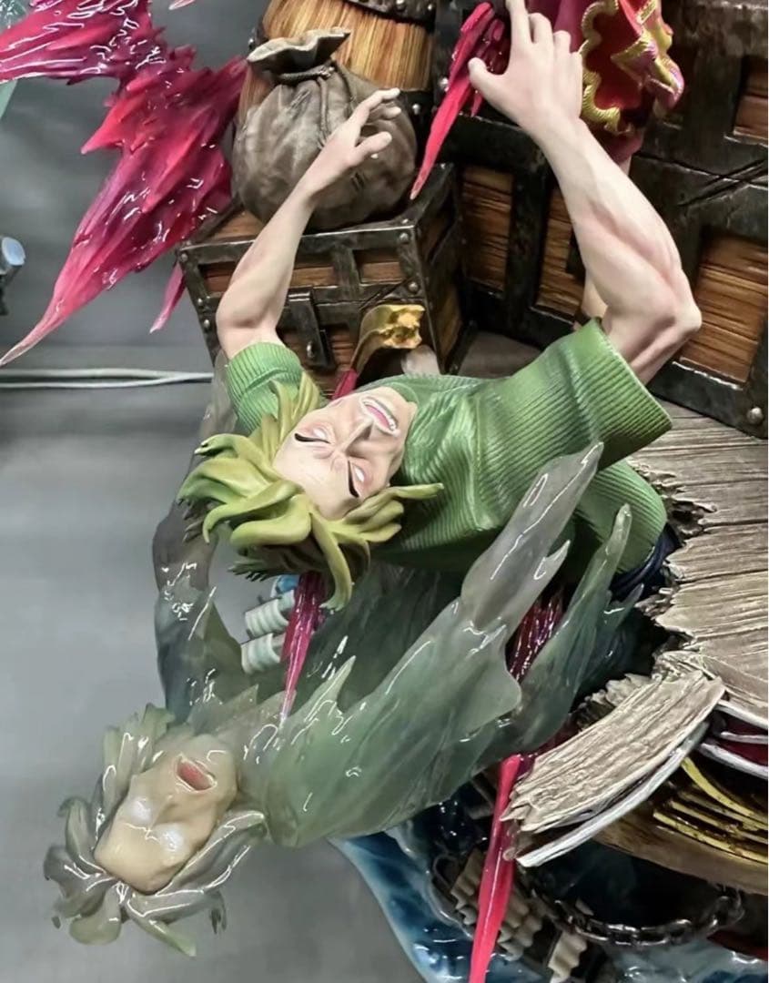 ONE PIECE  赤髪 S- ガレージキット ガレキ スタチュー①①