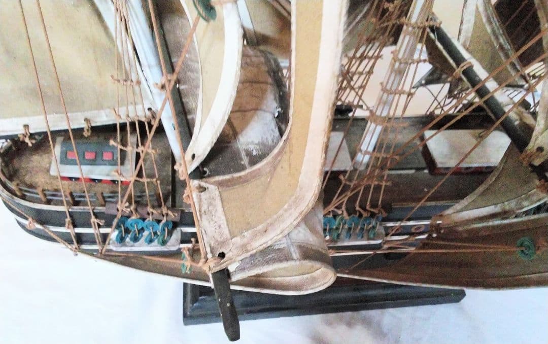 帆船模型【ヴィンテージのカティーサーク号】ハンドメイド・木製・スコットランド製