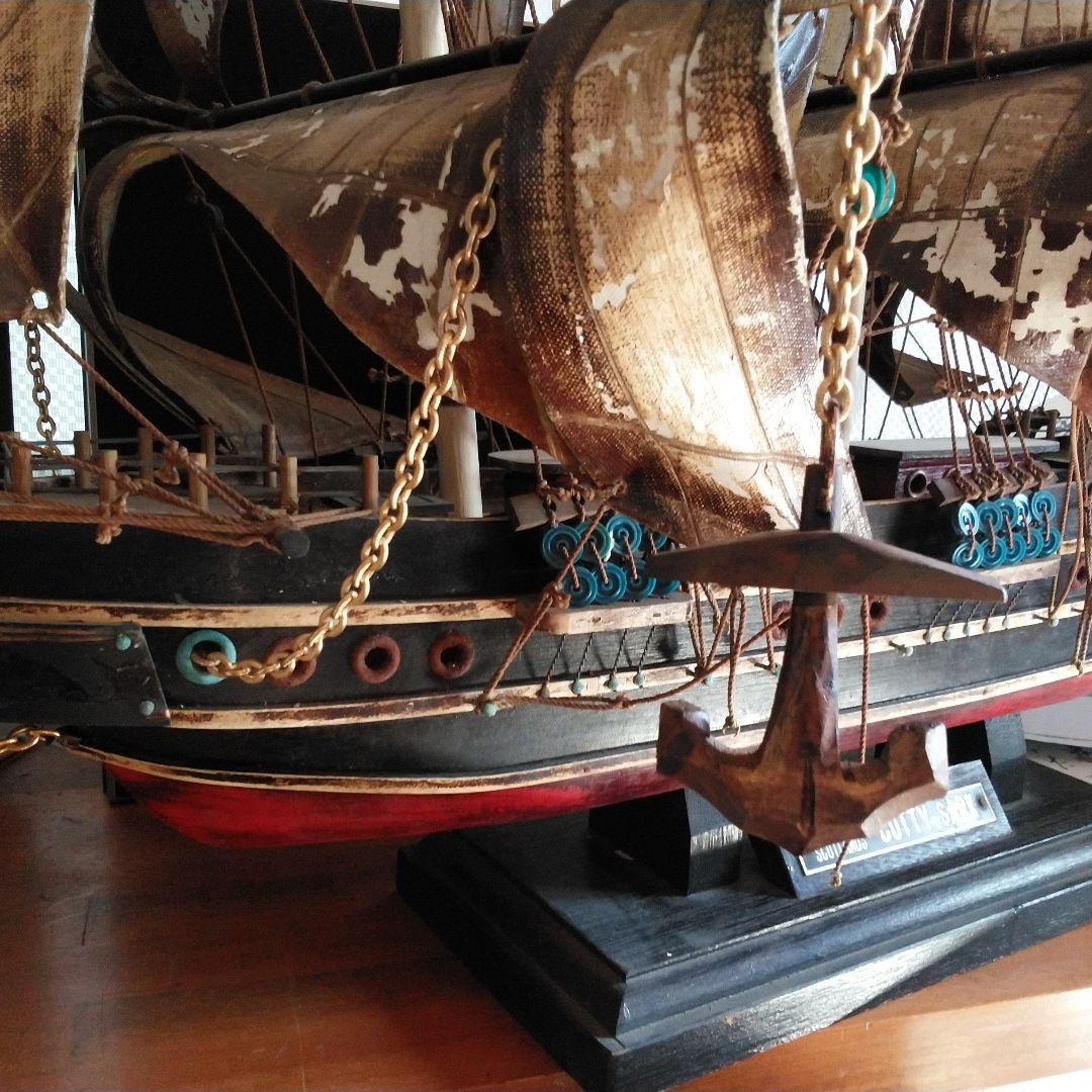 帆船模型【ヴィンテージのカティーサーク号】ハンドメイド・木製・スコットランド製