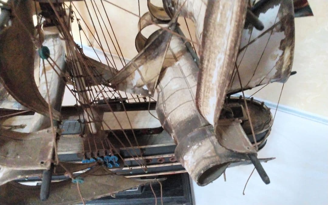 帆船模型【ヴィンテージのカティーサーク号】ハンドメイド・木製・スコットランド製