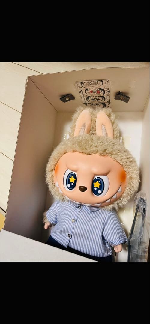 POPMART LABUBU Flip With Me ぬ いぐるみ