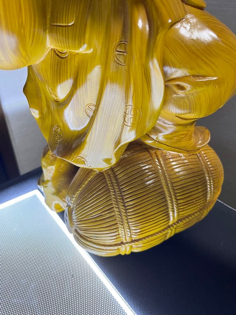 大黒天　恵比寿 二柱 二天像 仏像　置物 七福 神風水開運金運招財骨董