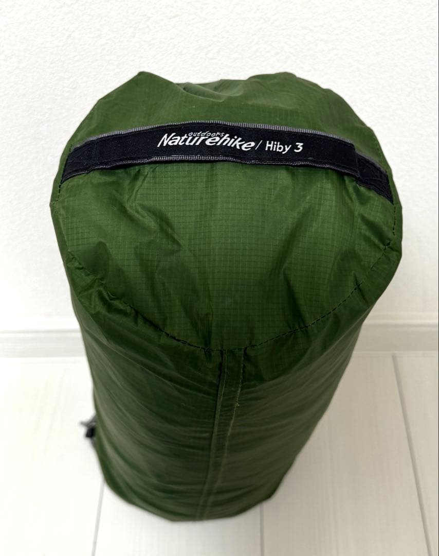 Naturehike テント Hiby3 3人用　グリーン　グランドシート付き