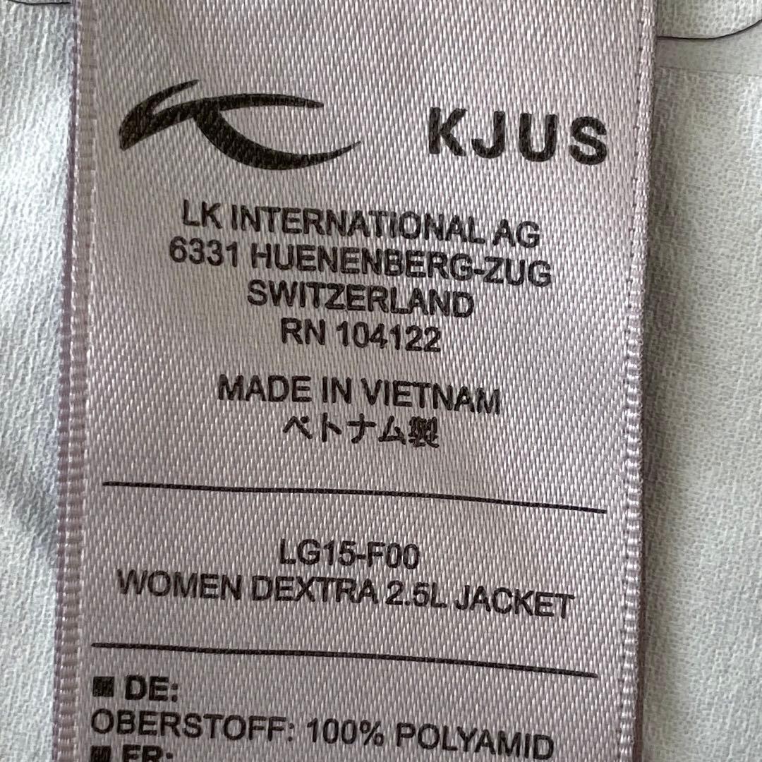 KJUSチュースレディース ゴルフ レインウェア　ブラック