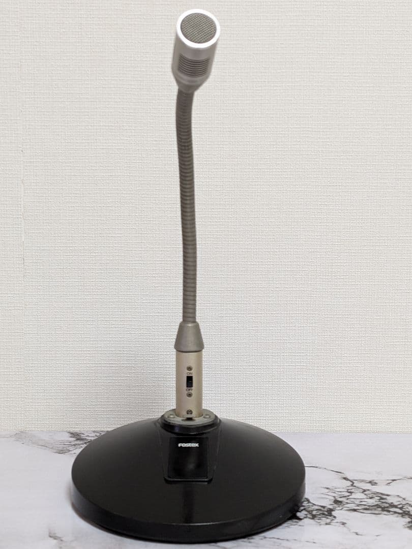 (動作未確認)Fostex ダイナミックマイクM115/マイクスタンドSF20C