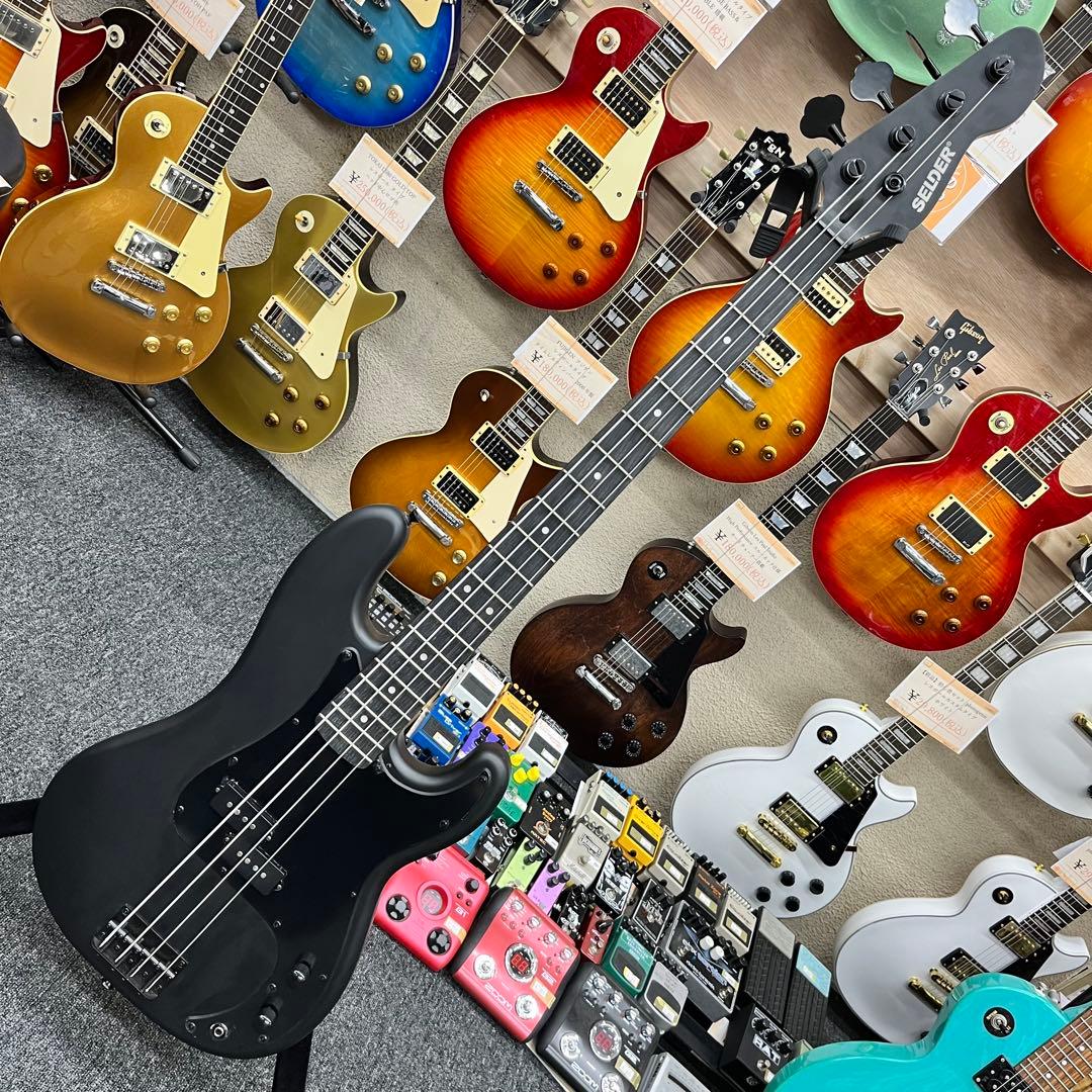 【11400】SELDER プレシジョンベースタイプ オールブラック プレベ