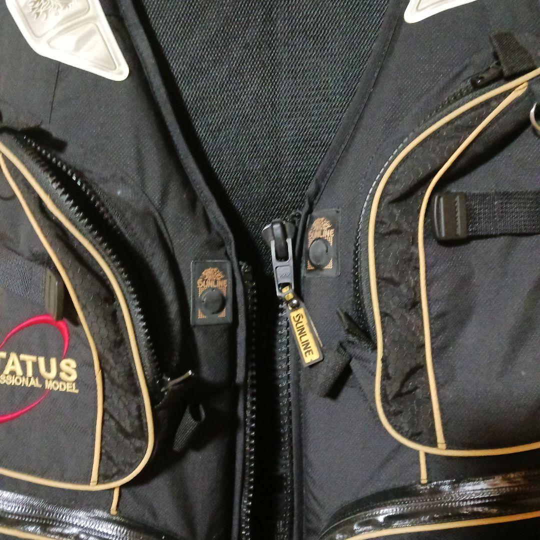 サンライン　ステータス フィッシングベスト　Lsize