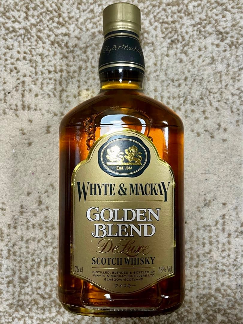 Whyte & Mackay Golden Blend（古酒、未開封、箱つき）