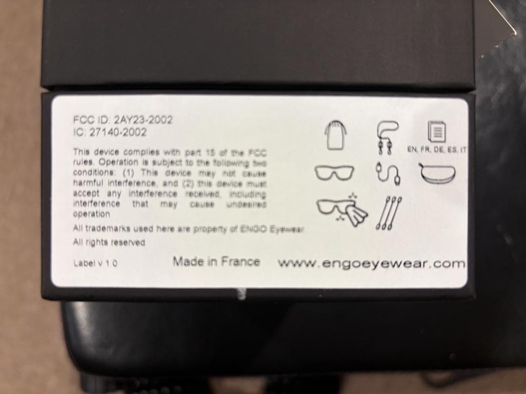 ENGO2 スマートサングラス