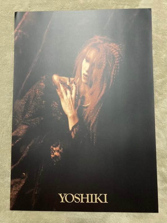 X JAPAN ROSE & BLOOD TOUR 公式ポスター美品