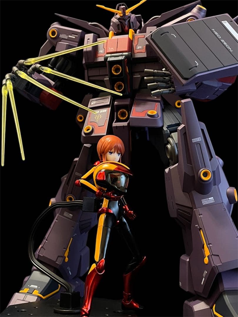 機動戦士Zガンダム HG 1/144 サイコガンダムmk2 プルツー 全塗装