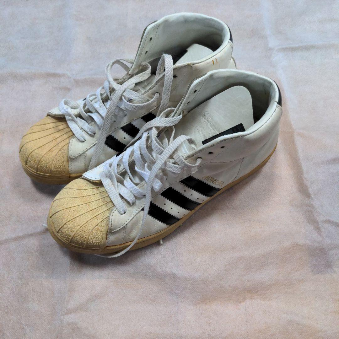 Adidas PROMODEL（ハイカット　バスケットシューズ）US9-1/2