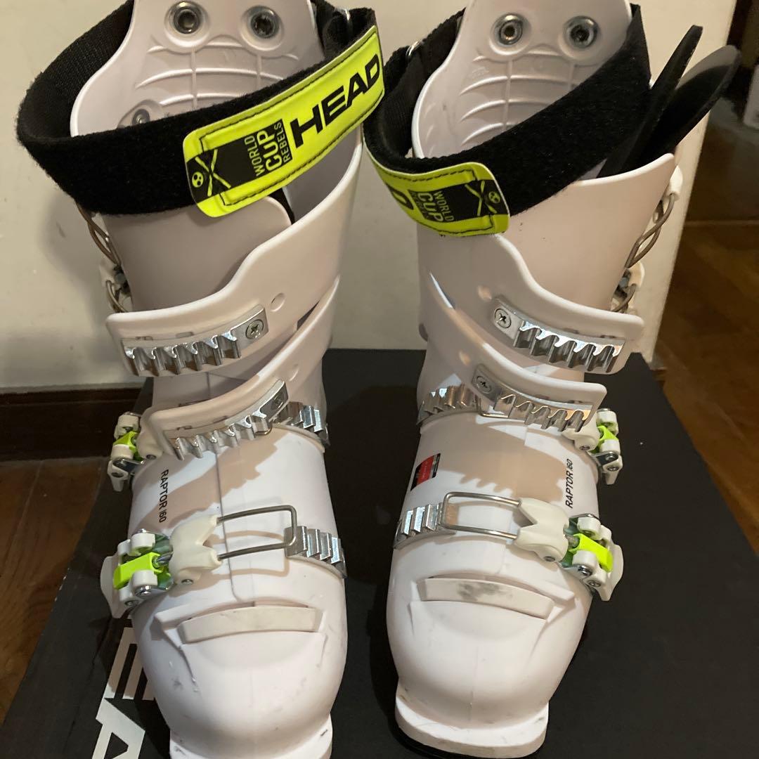 HEAD RAPTOR 26.0-26.5 スキー ブーツ ホワイト
