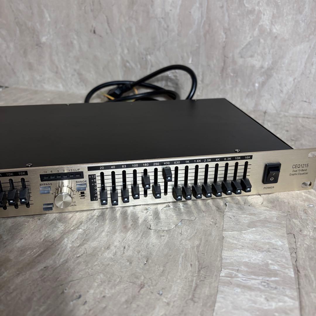 動作確認済済 Classic Pro CEQ1215 グラフィックイコライザー
