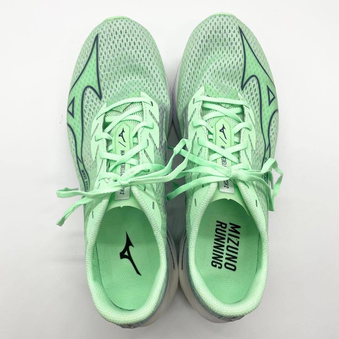 【極美品】Mizuno ミズノ ウェーブリベリオンフラッシュ2 26.5cm