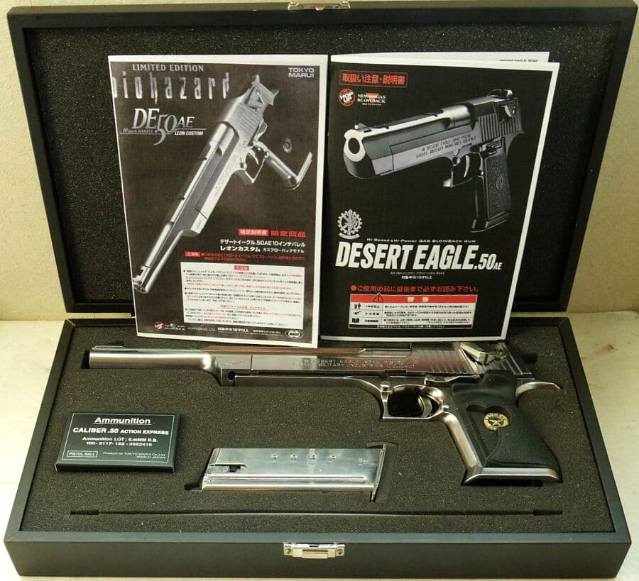 東京マルイ バイオハザード デザートイーグル.50AE 10インチレオンカスタム