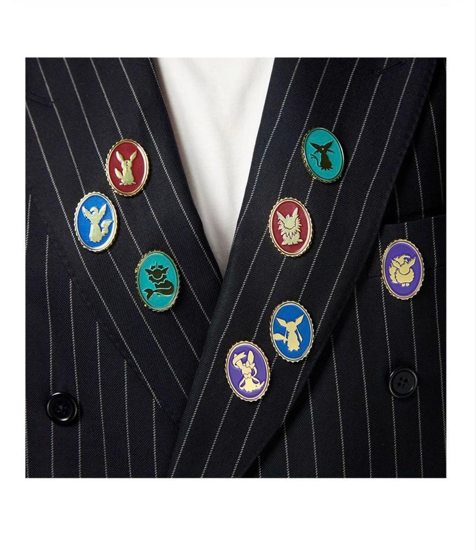 ポケモン30周年 ピンバッジ２個セット ロンドン自然史博物館コラボ