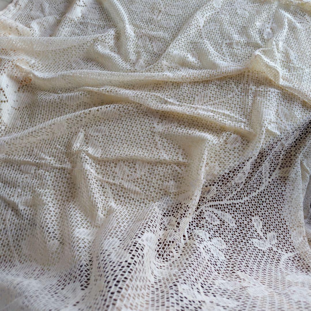 フランスアンティーク　カーテンペア