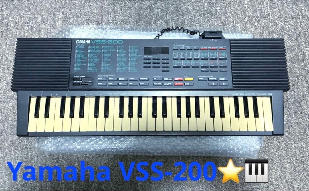 Yamaha VSS-200☆名機サンプリングシンセサイザー☆Sigur Ros