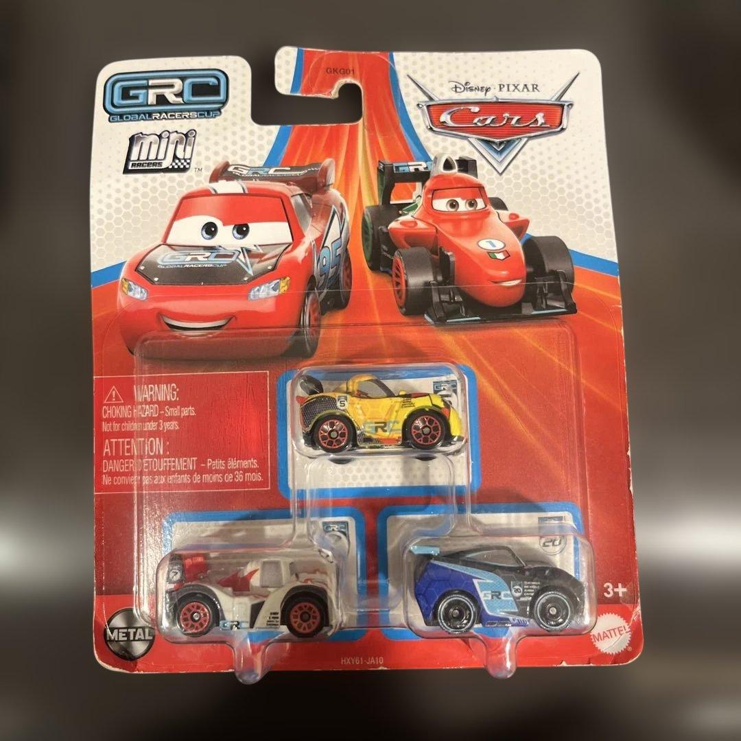 【海外限定】カーズ ミニカー３つSET(シュウ・トドロキ、ジャクソン・ストーム他
