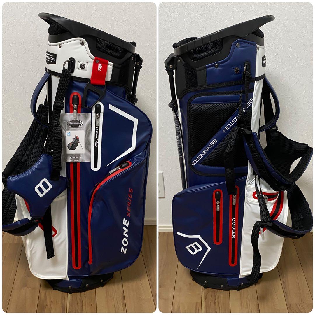 新品未使用BENNINGTON ベニントン軽量スタンドキャディバッグ の