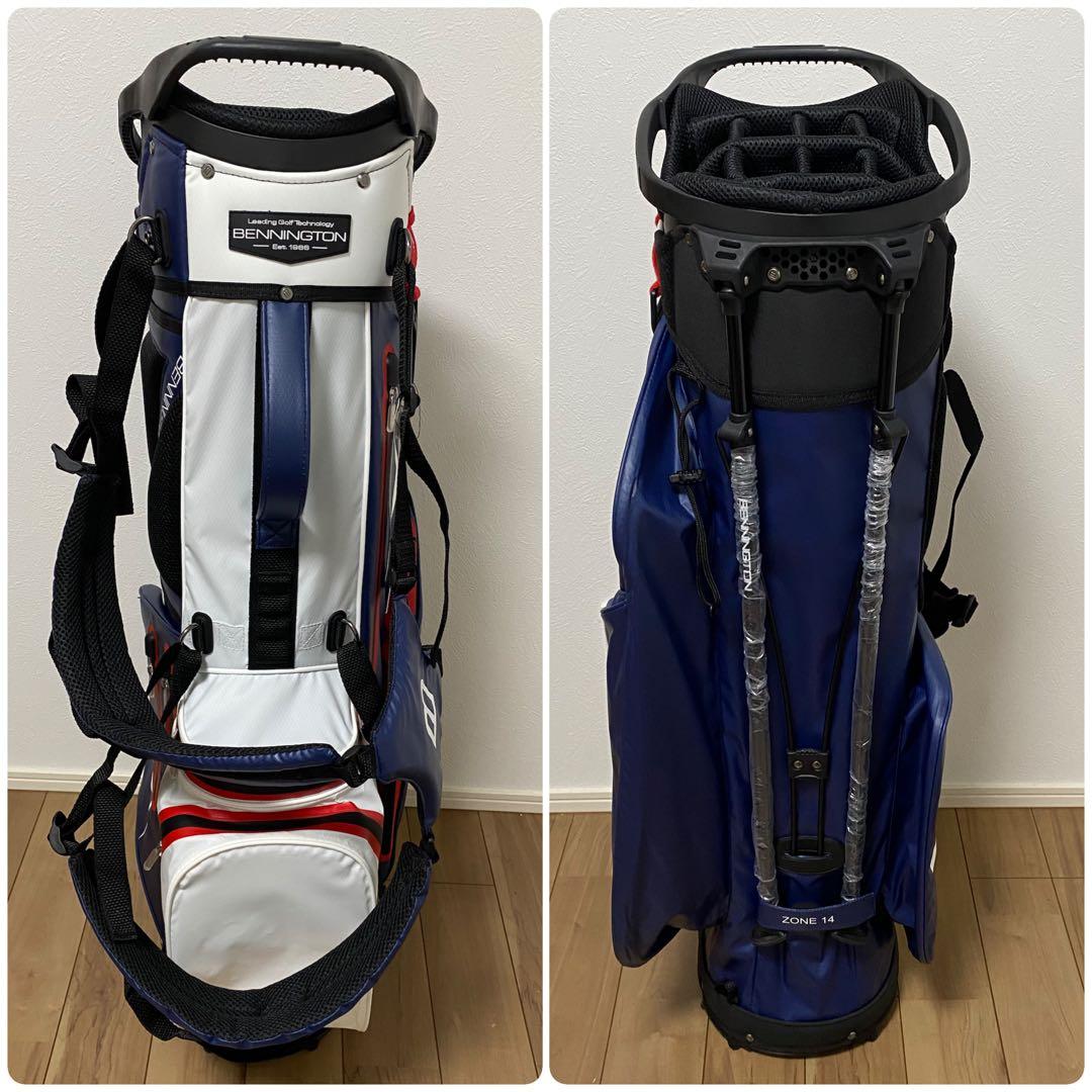 新品未使用BENNINGTON ベニントン軽量スタンドキャディバッグ の