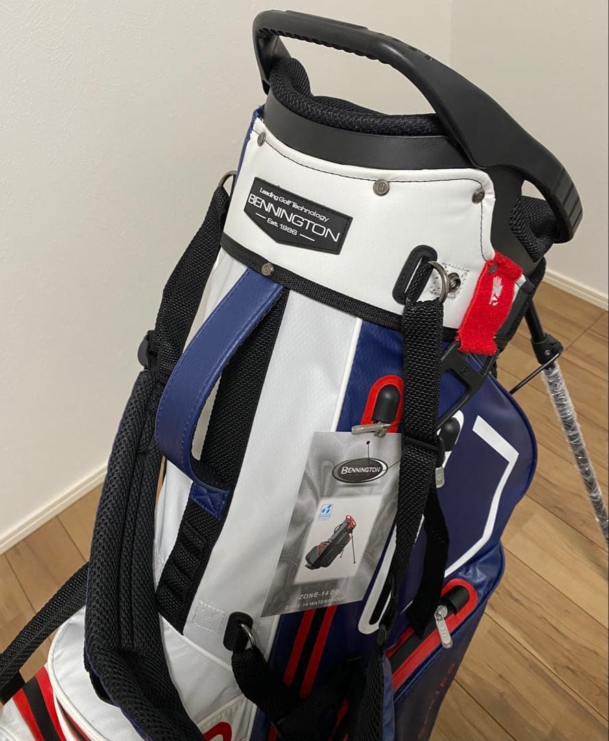 新品未使用BENNINGTON ベニントン軽量スタンドキャディバッグ の