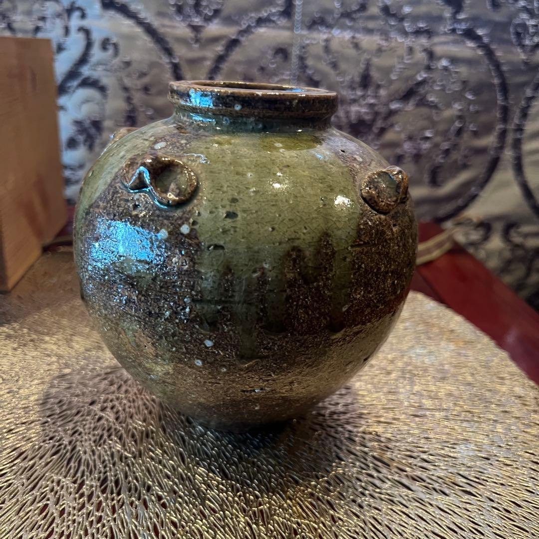 伊賀焼　壺　幸一　Japanese Traditional 箱にダメージ有り