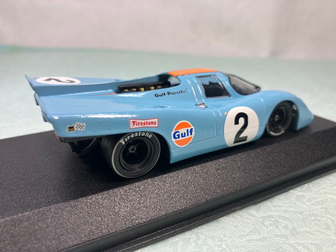 ミニチャンプス　Porsche 917K 1970年デイトナ優勝　ガルフカラー
